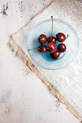 Cherry and Mint Infused Water Recipe
